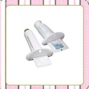 Manual toothpaste squeezer (2 piece set - white)